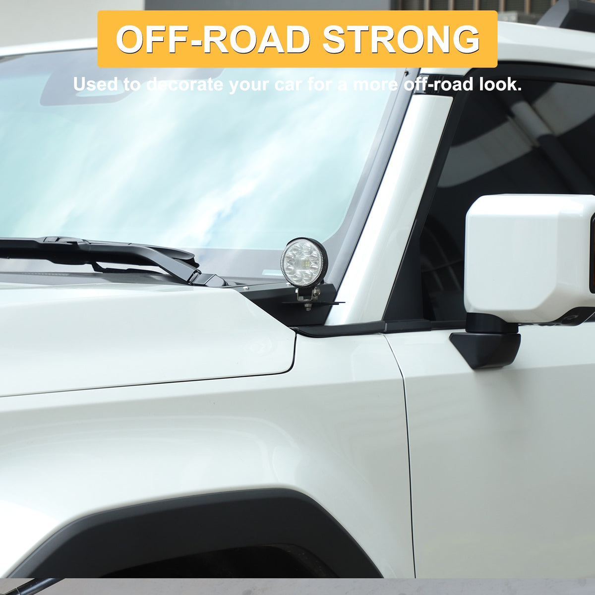Replace A‑Pillar Lower Spotlight Antenna Bracket For Toyota Prado LC250 2024+ 12