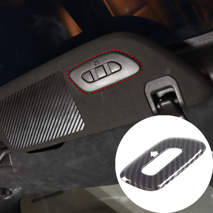 Carbon Fiber ABS Interior Decoration Cover Trim Kit For Corvette C8 2020-2025 - Styles 51-55 12