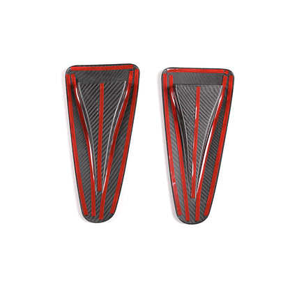 Hood Bonnet Vent Air Flow Intake Scoop Side Fender For Nissan GTR R35 08-16 US 12