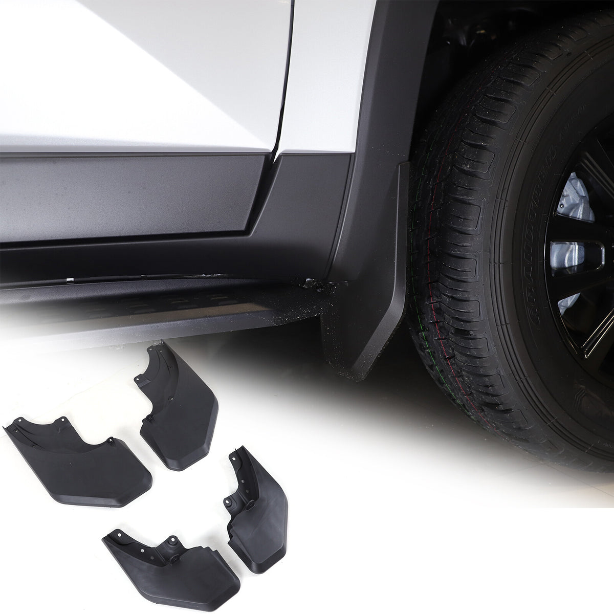 Mud Flaps Splash Guards Mudguard for Toyota Land Cruiser Prado LC250 2024+ US 19