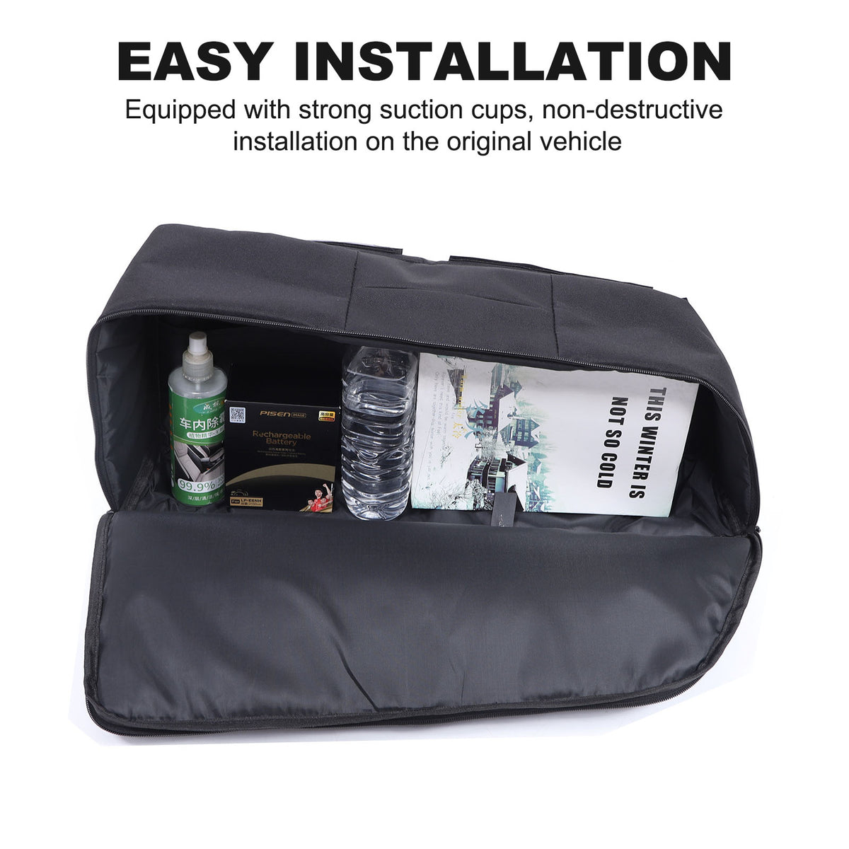 Rear Cargo Trunk Organizer Side Storage Bag Box for Lotus EMIRA 2022-25 13