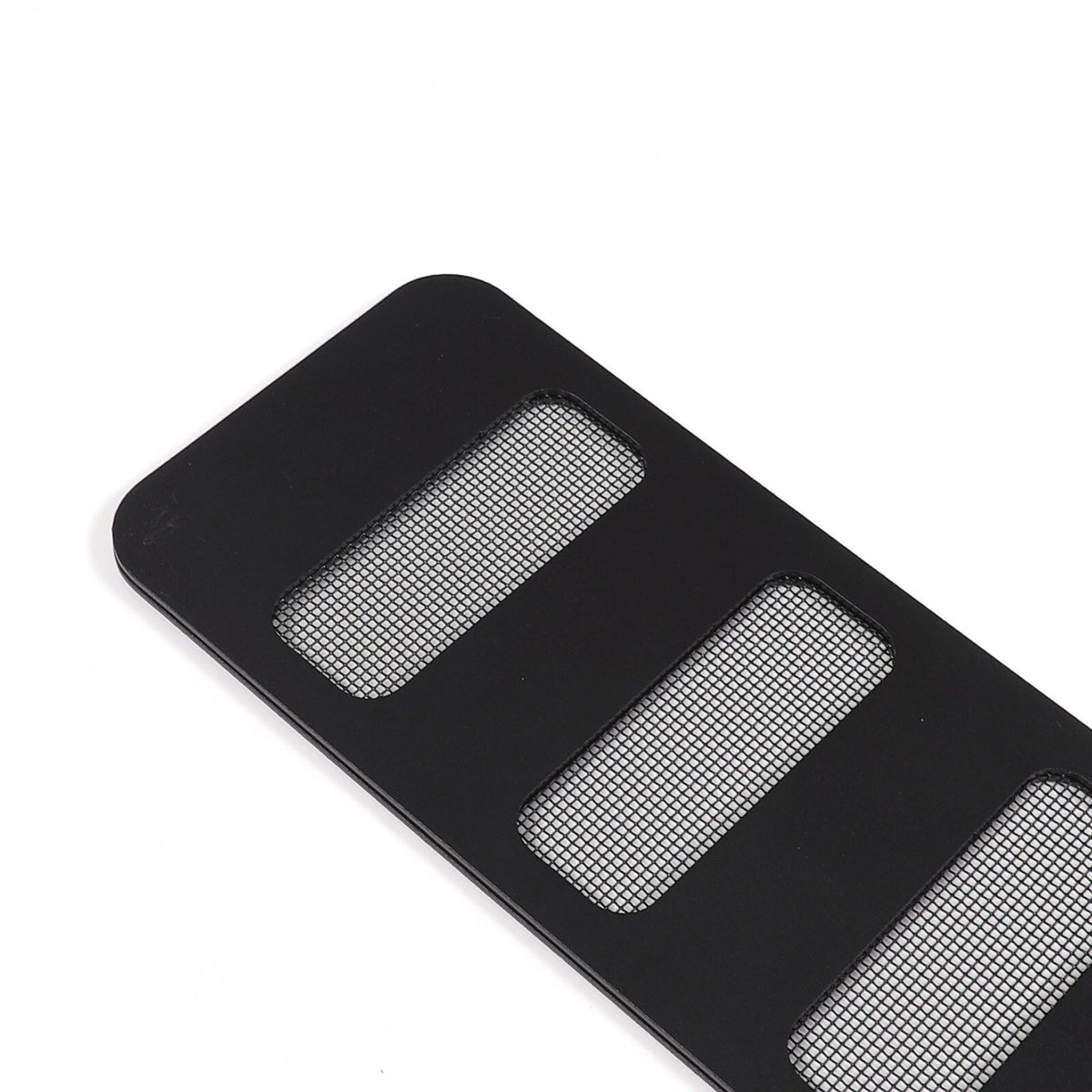 Black Alloy Black Front bumper Lower Grille Trim Cover For Hummer H2 2003-2009 16