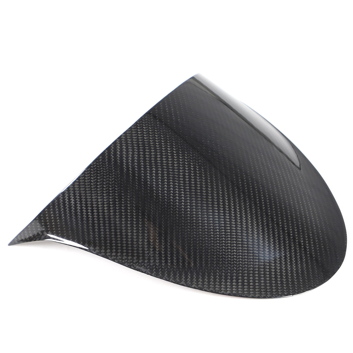 Real Carbon Fiber Dashboard Instrument Upper Trim For Fiat 500 312 2007-15 16