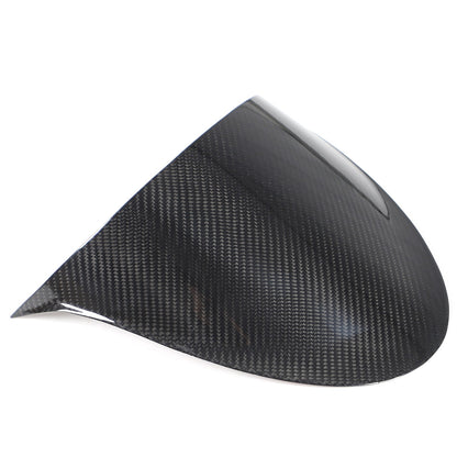 Real Carbon Fiber Dashboard Instrument Upper Trim For Fiat 500 312 2007-15 16