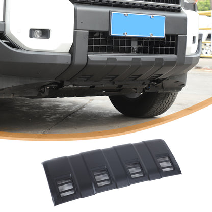 Matte Black Front Bumper Guard Plate Trim For Land Cruiser LC250 2024-2025 US 6