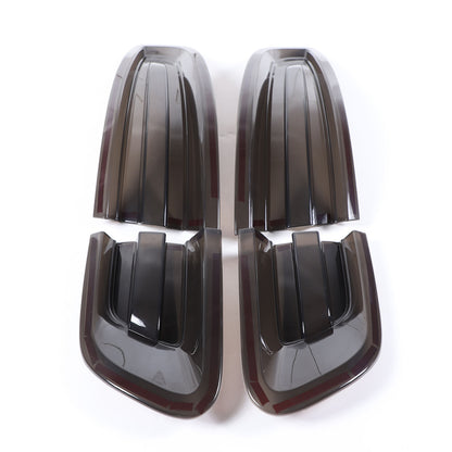 Smoked Blackout Rear Tail light Overlay Lens Cover For Porsche Macan 95B 15-18 23