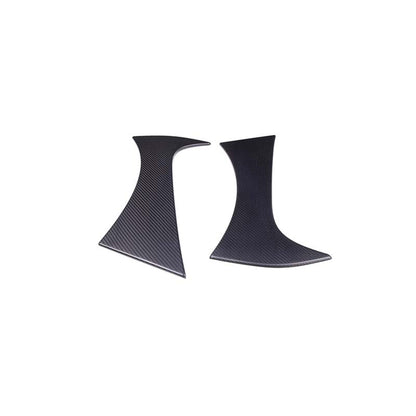 Matte Black Carbon Fiber Car Side Fender Fin Trim For Subaru BRZ 2022 2