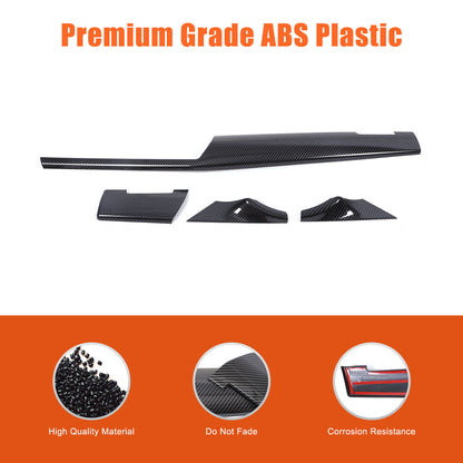 Carbon Fiber Console Dashboard Panel Trim Cover For BMW 5 Series G60 i5 24+ US 19