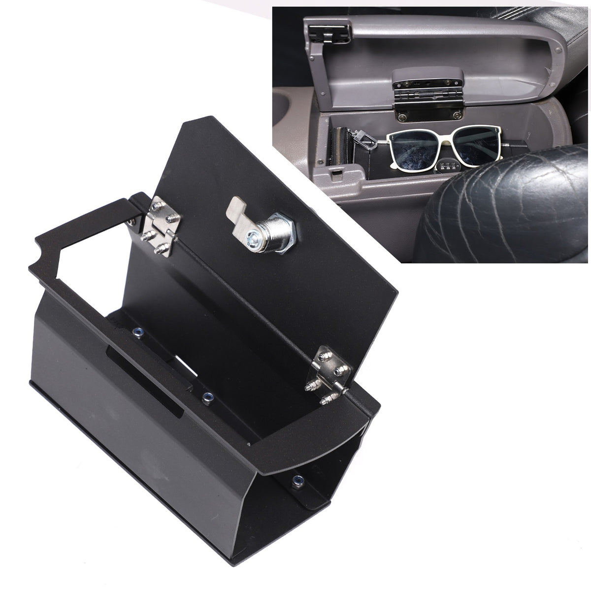 Center Safe Box Armrest Lock Storage Organizer For Toyota Celica 1999-2005 18