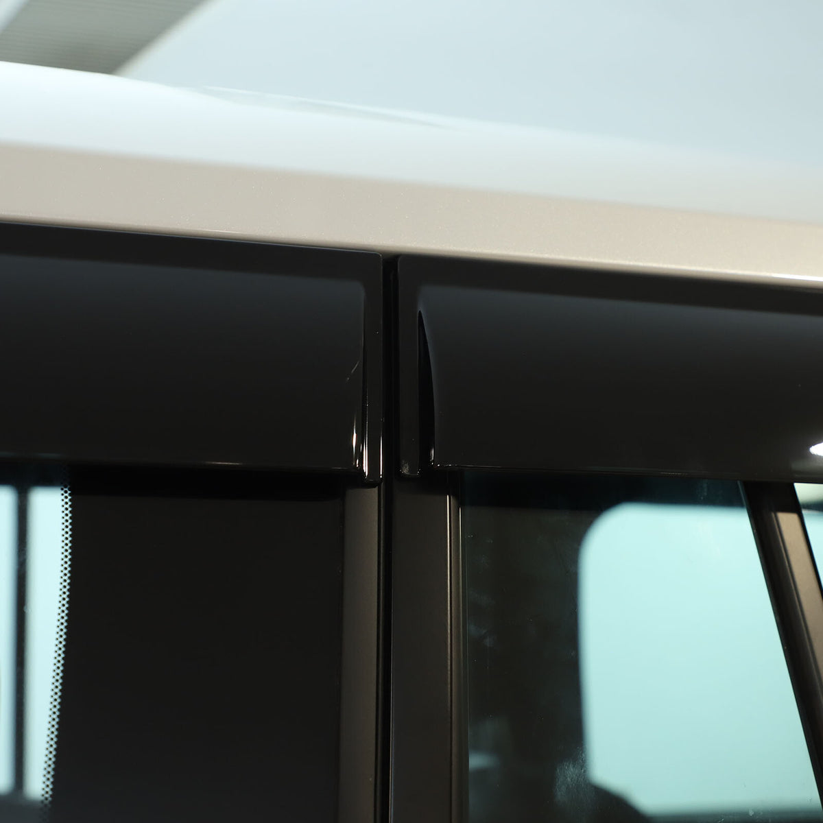 For Toyota Land Cruiser 2024-2025 Window Visor Vent Shades Sun Rain Guard Black 18