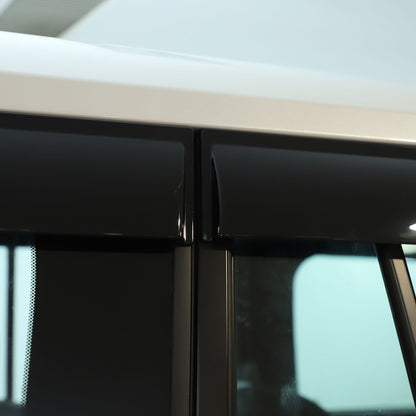 For Toyota Land Cruiser 2024-2025 Window Visor Vent Shades Sun Rain Guard Black 18