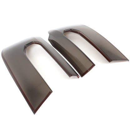 Transparent Gray Smoked Front Headlight Cover Trim For Ford Maverick 2022-2024 15