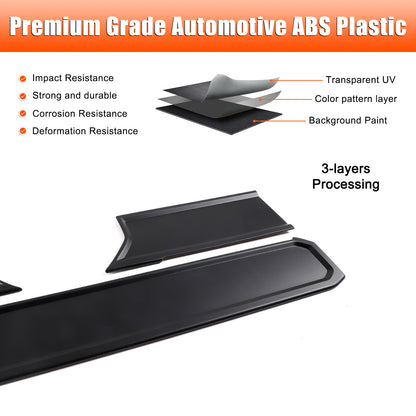 Matte Real Carbon fiber Dashboard wordmark Trim Cover For LR Defender 20-23 US 3