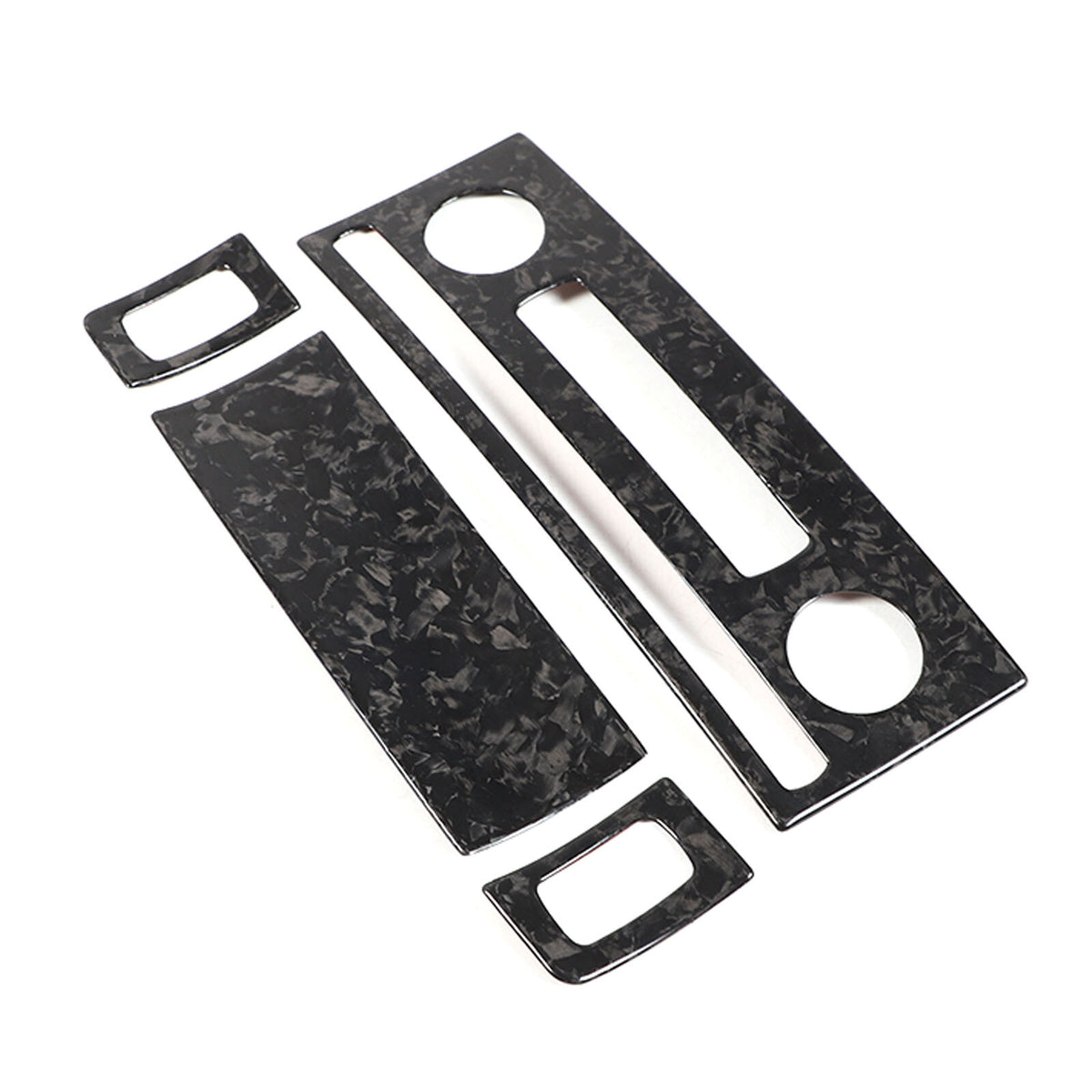 Forged Real Carbon Fiber Full Interior Set Decor Cover Trim Kit for Corvette C6 137