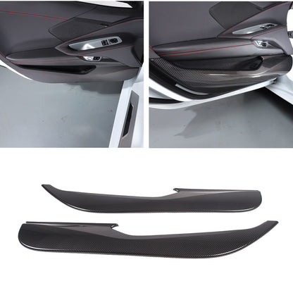 Carbon Fiber ABS Interior Decoration Cover Trim Kit For Corvette C8 2020-2025 - Styles 41-45 6