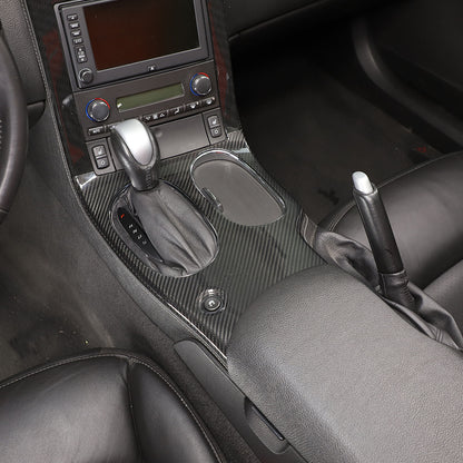 Real Carbon Fiber Interior Full Center Console Trim Set For Corvette C6 2005-13 3