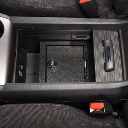 Center Console Safe Storage Box with Keys & Tray for Honda Pilot 2015-22 US 14