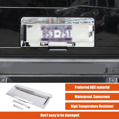 Silver Chrome Exterior Door Handle Mirror Hood Vent Trim Kit For Hummer H2 03-09 152
