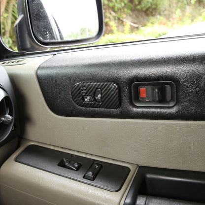 ABS Carbon Fiber Interior Full Set Panel Cover Trim Kit for Hummer H2 2003-2007 43