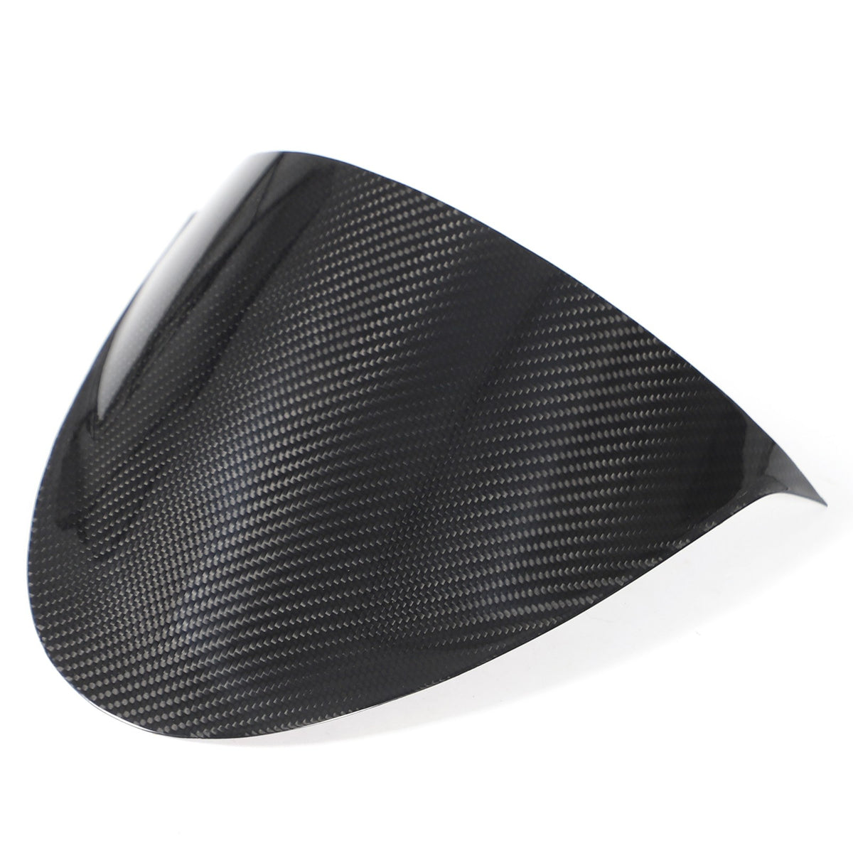 Real Carbon Fiber Dashboard Instrument Upper Trim For Fiat 500 312 2007-15 15