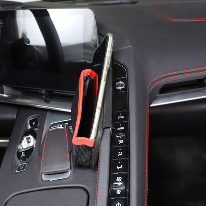 Front & Rear Center Console Storage Bag Tray For Corvette C8 2020+ - Variants 6-10 22