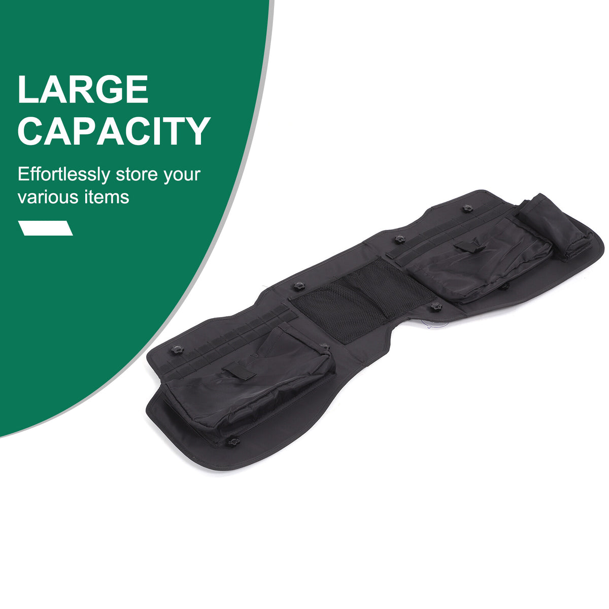 Tailgate Rear Door Window Trunk Storage Bag Organizer For Toyota FJ Cruiser 07+ 18