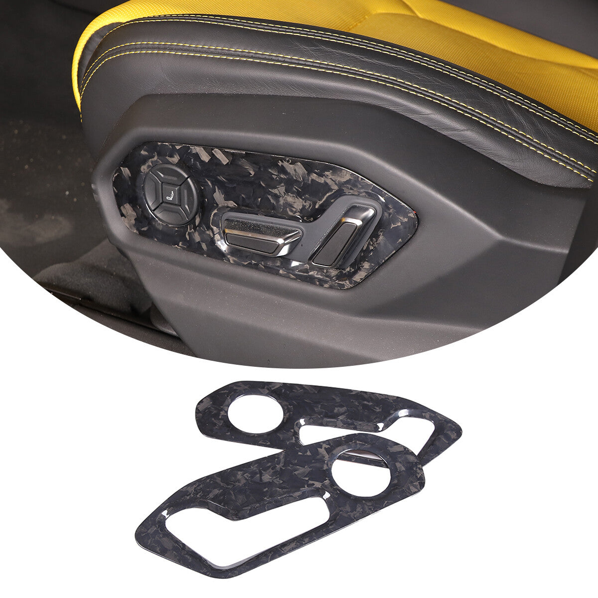 34 Styles Forged Real Carbon fiber Interior Trim Kit For Lamborghini URUS 18-23 - Variants 6-10 14