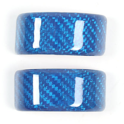 Blue Real Carbon Fiber Full Interior Set Decor Trim Kit for Corvette C8 20-25 - Variants 1-5 63
