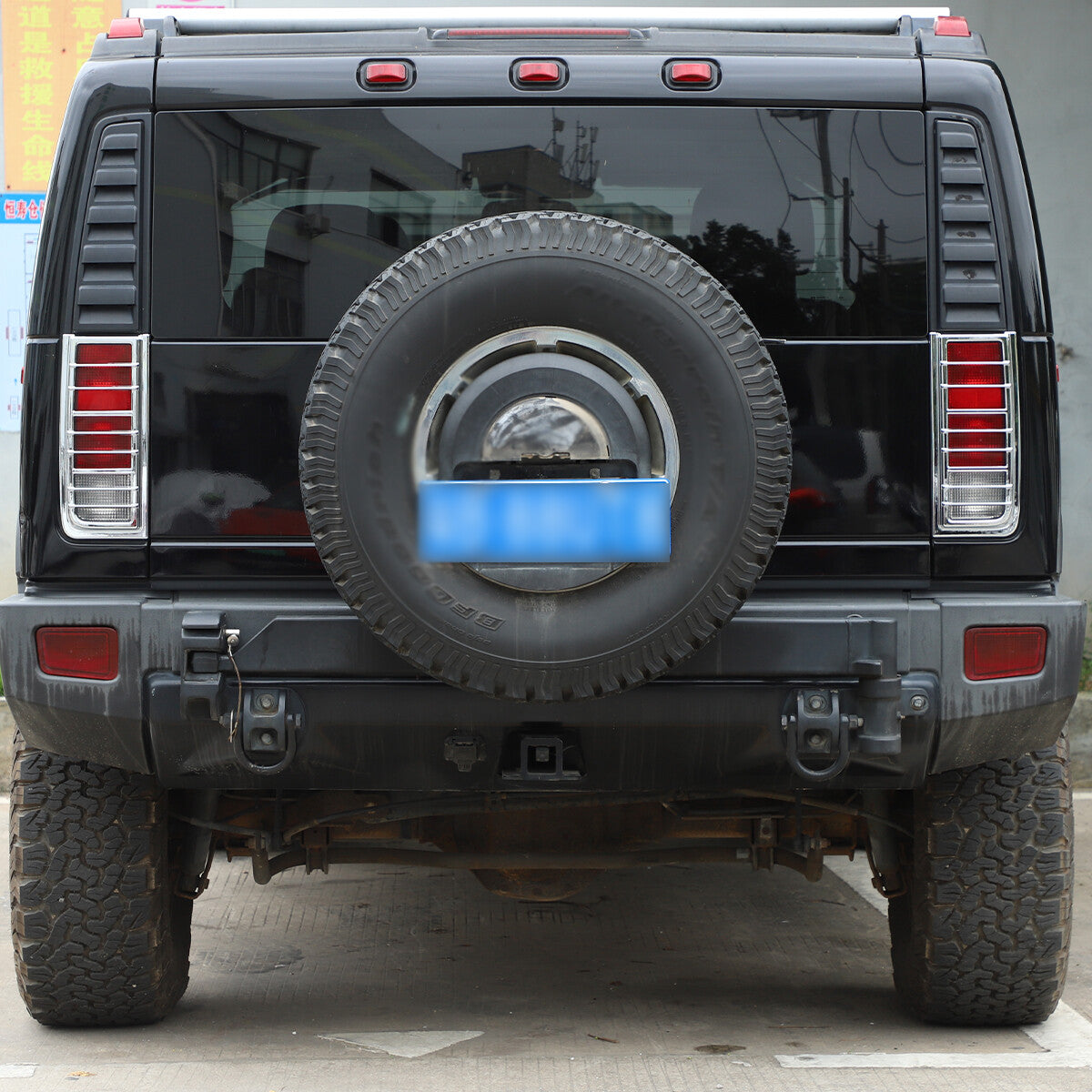 Silver Chrome Exterior Door Handle Mirror Hood Vent Trim Kit For Hummer H2 03-09 53