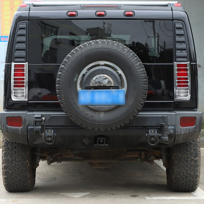 Silver Chrome Exterior Door Handle Mirror Hood Vent Trim Kit For Hummer H2 03-09 53