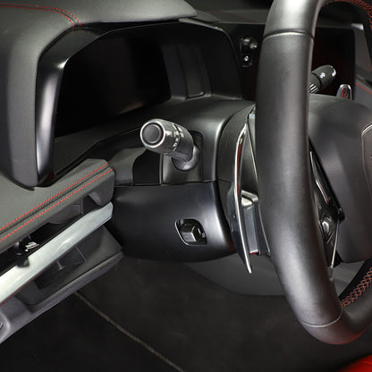 Matte Black ABS Full Interior Set Cover Trim Kit For Corvette C8 2020-25 - Styles 21-25 13