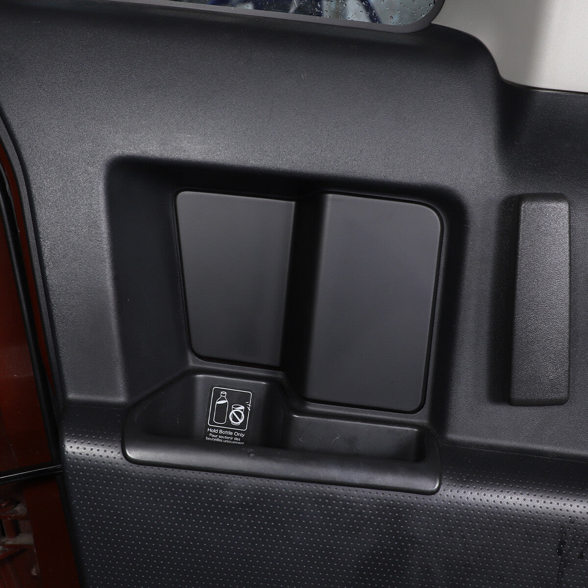 Matte Black Door panel strip cover trim For Toyota FJ Cruiser 2007-2021 7