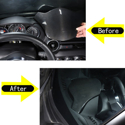 Real Carbon fiber Interior Dashboard Panel Instrument Trim For Mazda MX-5 16-24 5