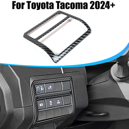 ABS Carbon Fiber Interior Full Set Panel Cover Trim Kit for Toyota Tacoma 24-26 - Styles 1-5 51
