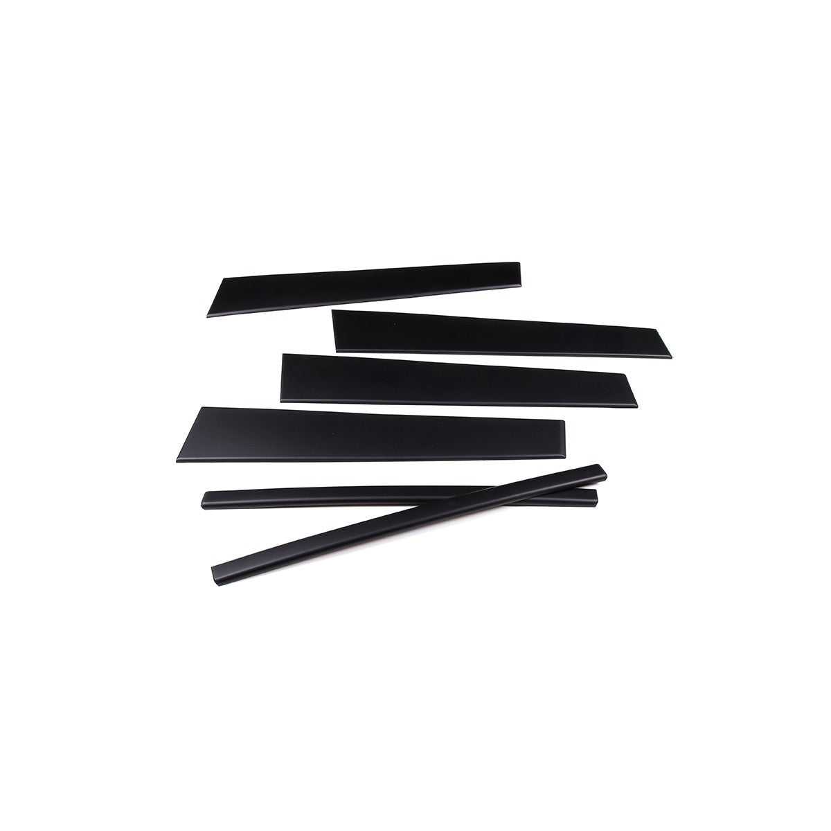 ABS Matte Black Window B-Pillar Trim For Land Rover Discovery 3/4 L319 2004-2016 17