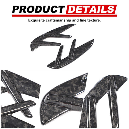 Forged Real Carbon Fiber Fender Side Molding Trim For BMW M3 G80/M4 G82 2021+ 12