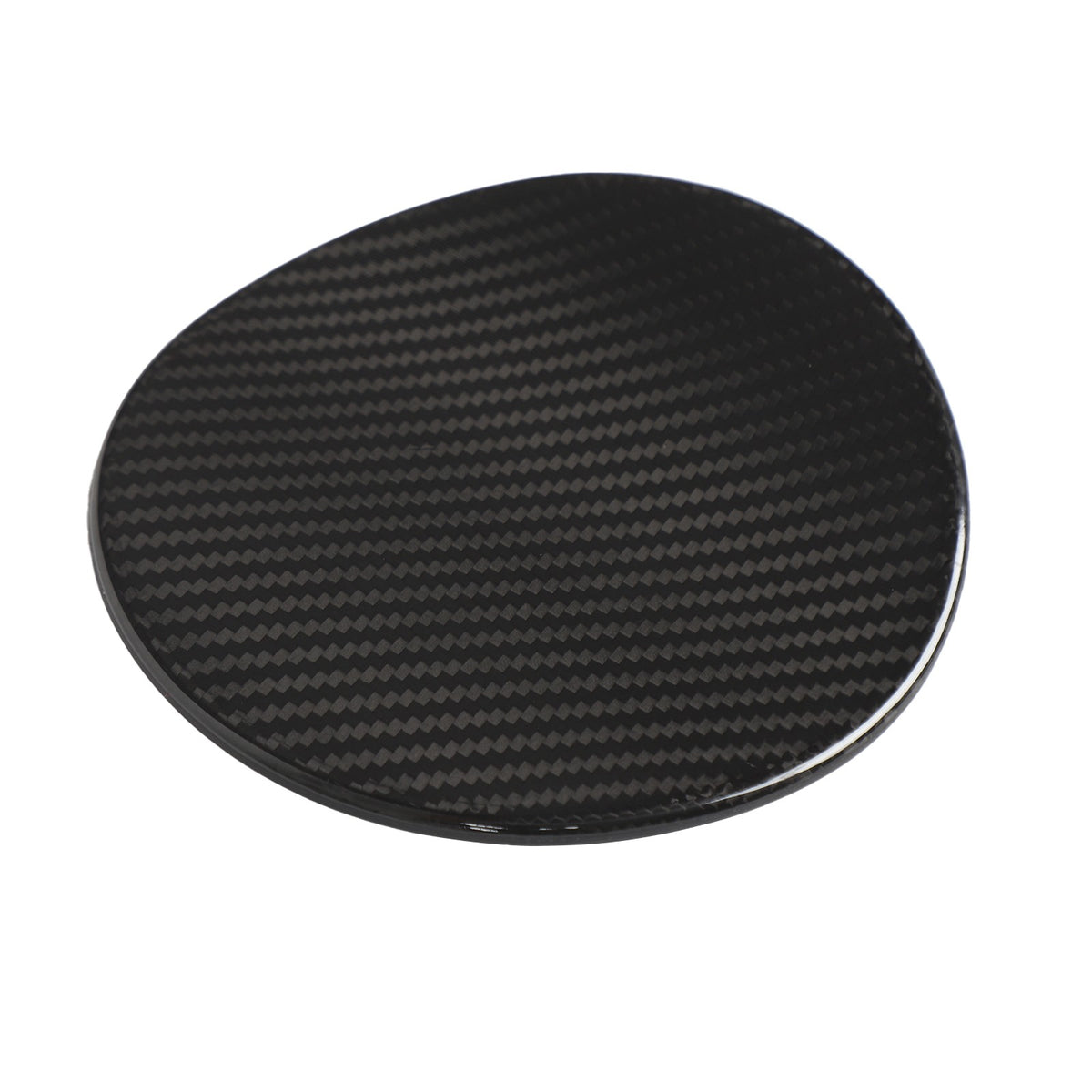 Replacement Real Carbon Fiber Fuel Tank Cap Cover For Corvette C8 2020+ 12