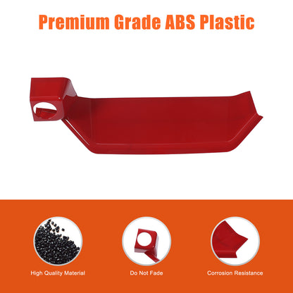ABS Sporty Red Dashboard Instrument Upper Trim For Toyota Tacoma 2024+ US 21