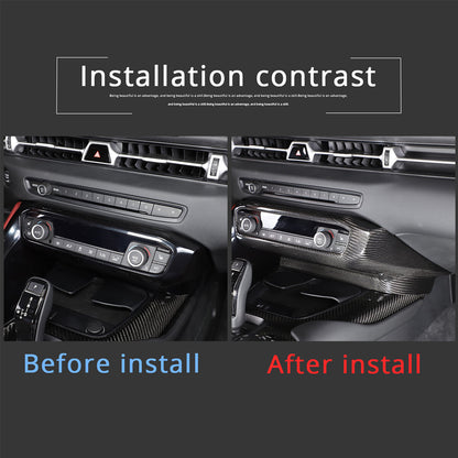 Real Carbon Fiber Full Interior Set Decor Trim Kit For Toyota Supra A90 MK5 19+ 68