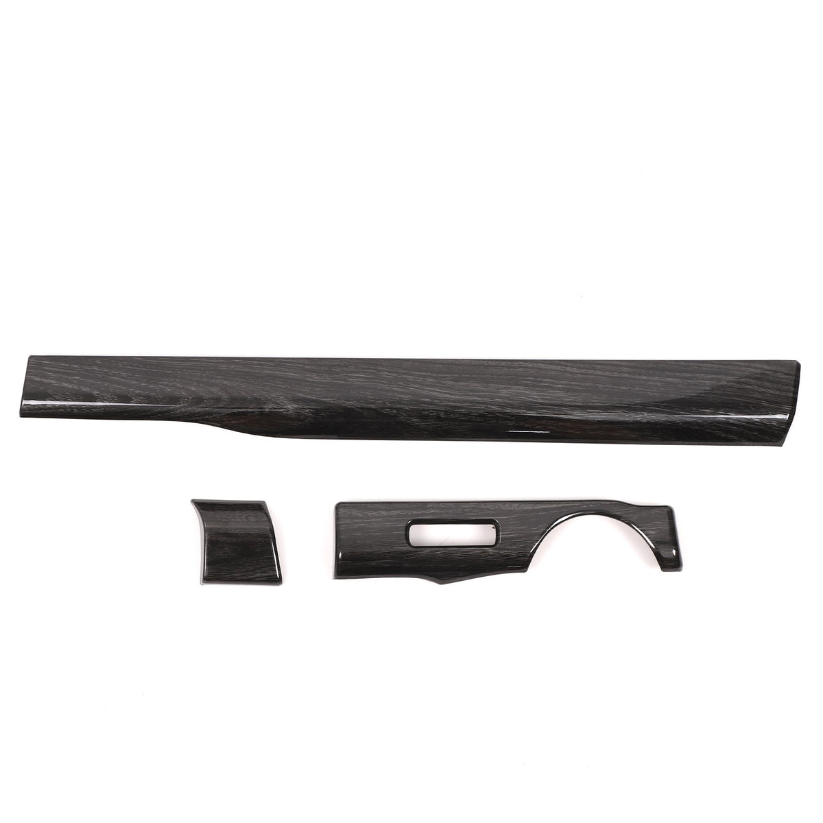 Black Wood Grain ABS Glove Box Upper Trim For Nissan Titan 2016-2023 US 21