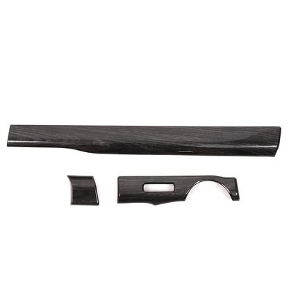 Black Wood Grain ABS Glove Box Upper Trim For Nissan Titan 2016-2023 US 21
