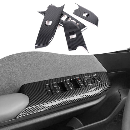 ABS Carbon fiber Interior Cover Trim Decor Accessories For Kia K4 2025+ 48