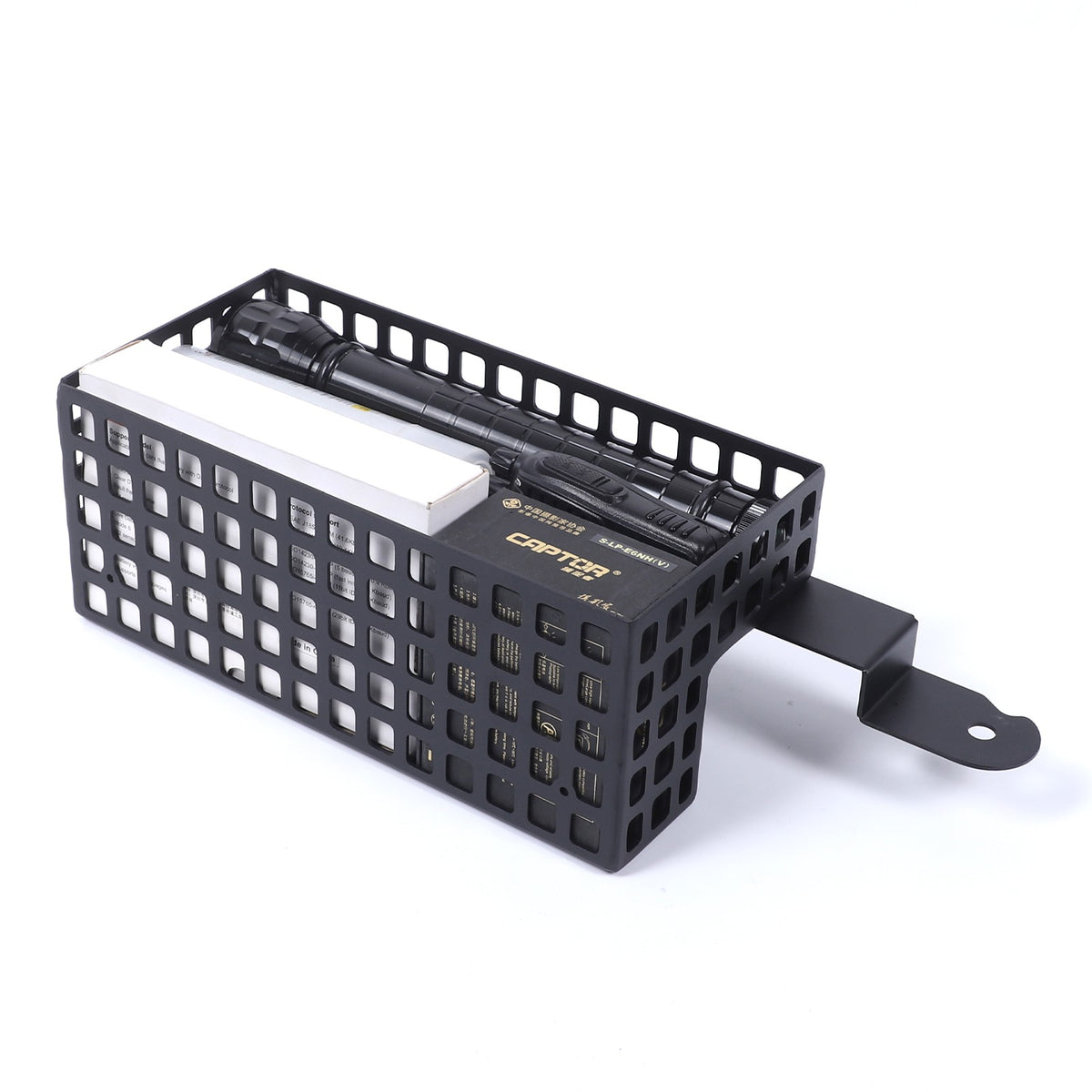 Aluminum Alloy Under Passenger Seat Storage Basket For Mitsubishi ASX 2011-2018 17