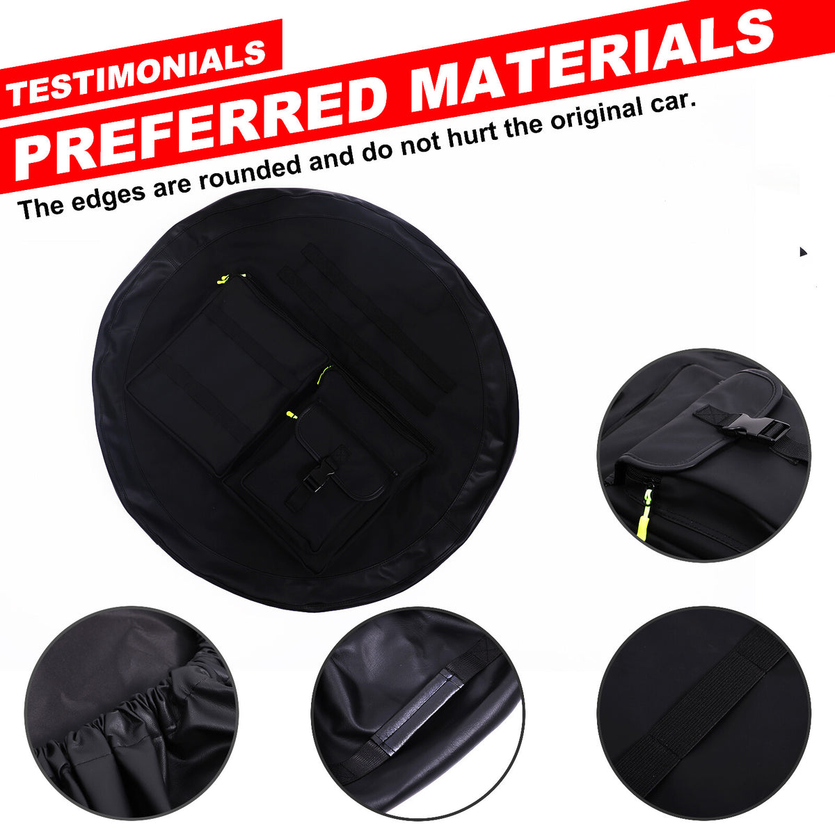 Spare Tire Wheel Protective Protection Cover For Land Rover Defender L663 2020+ 18