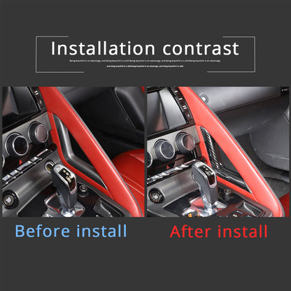 ABS Carbon Fiber Interior Full Set Cover Trim Kit For Jaguar F-type X152 2013-25 - Styles 6-10 34