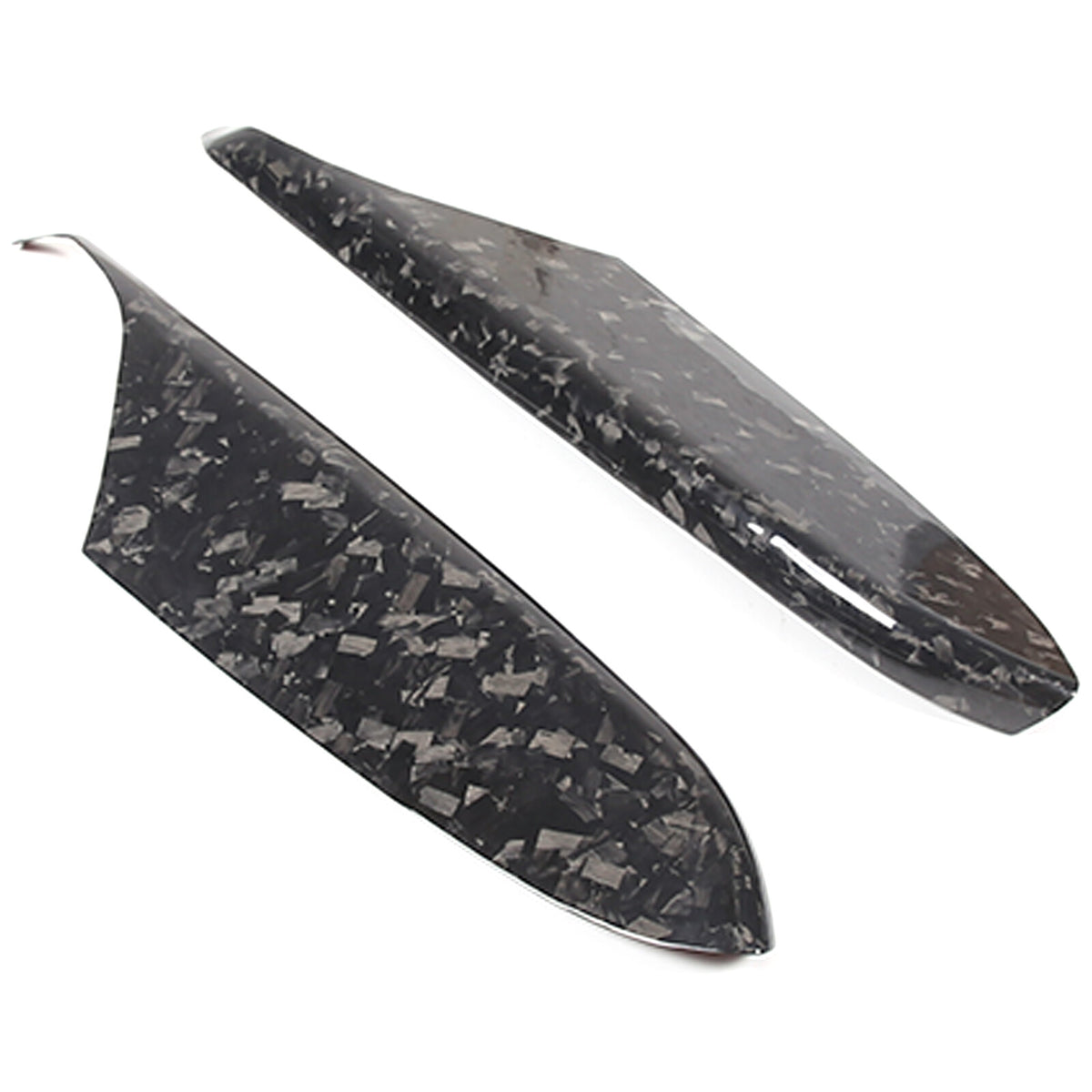 Forged Real Carbon Fiber Door Armrest Trim Panel Cover For Corvette C8 2020-2026 13