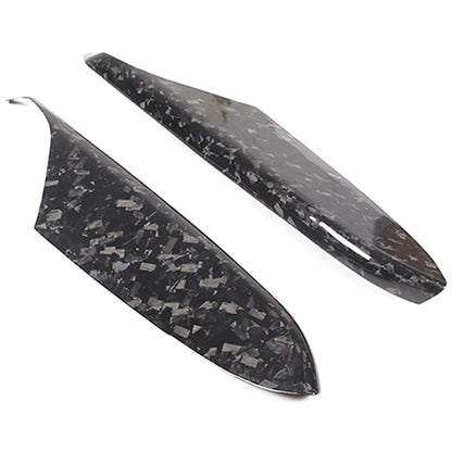 Forged Real Carbon Fiber Door Armrest Trim Panel Cover For Corvette C8 2020-2026 13