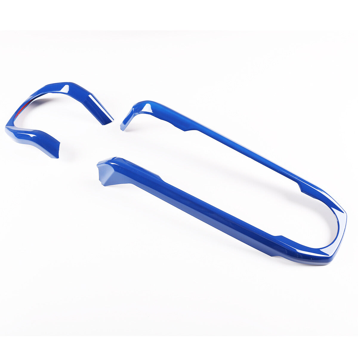 Blue ABS Dashboard Decoration U Shape Trim For Toyota Tacoma 2016-2023 US 14
