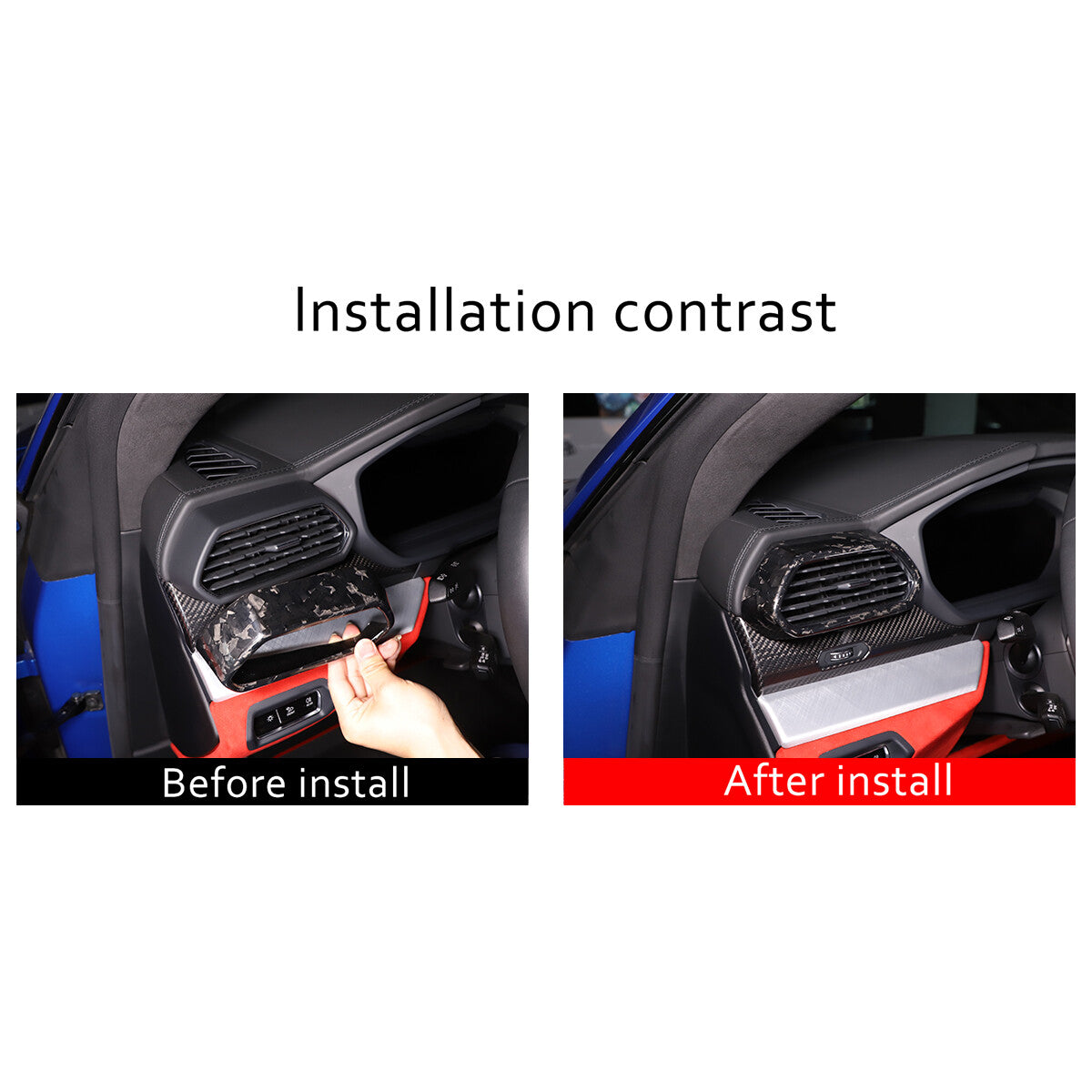 34 Styles Forged Real Carbon fiber Interior Trim Kit For Lamborghini URUS 18-23 - Variants 11-15 27
