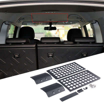 Black Alloy Steel Inner Roof MOLLE Panel Brackets For Toyot-a FJ Cruiser 07-21 3